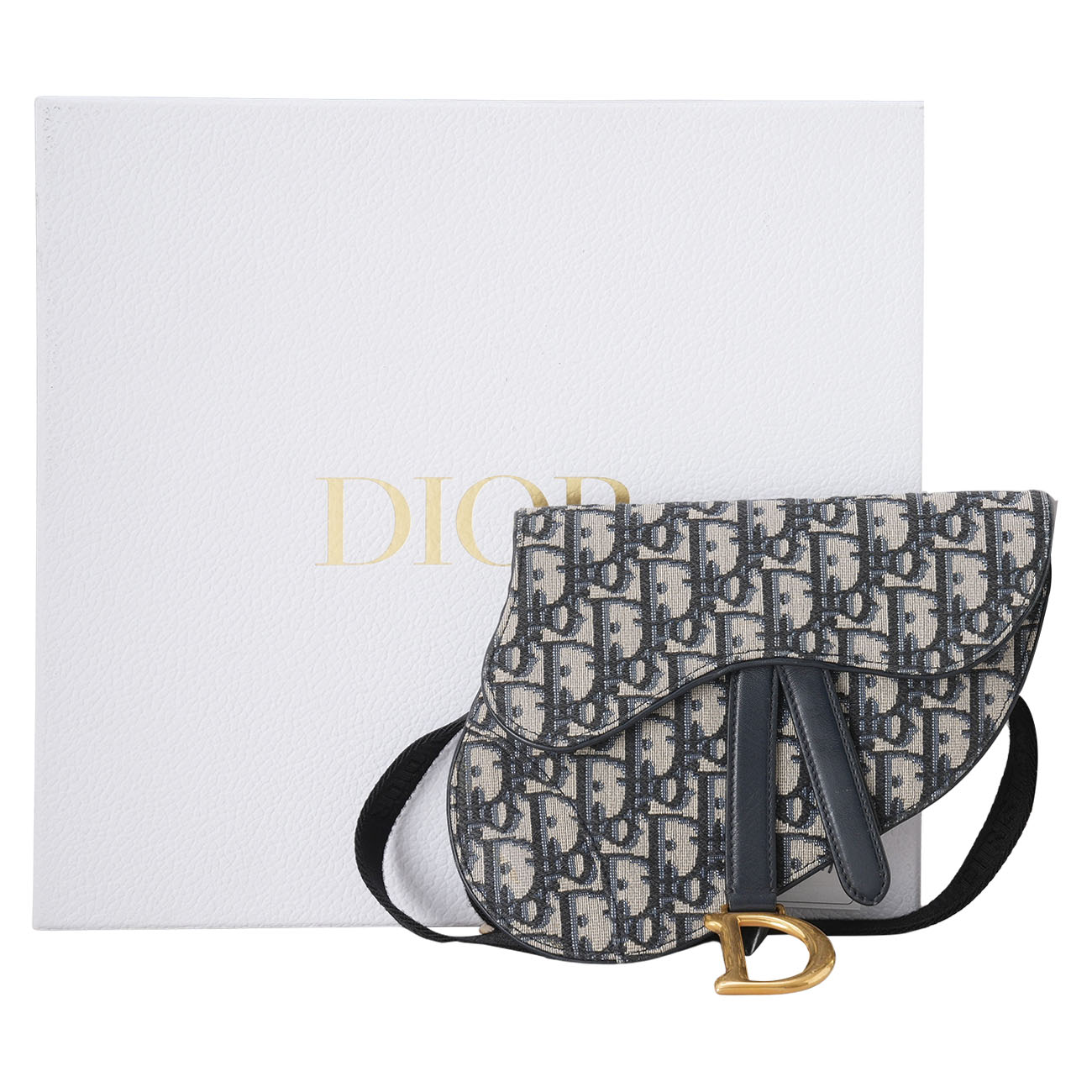 CHRISTIAN DIOR(USED)디올 오블리크 새들 파우치